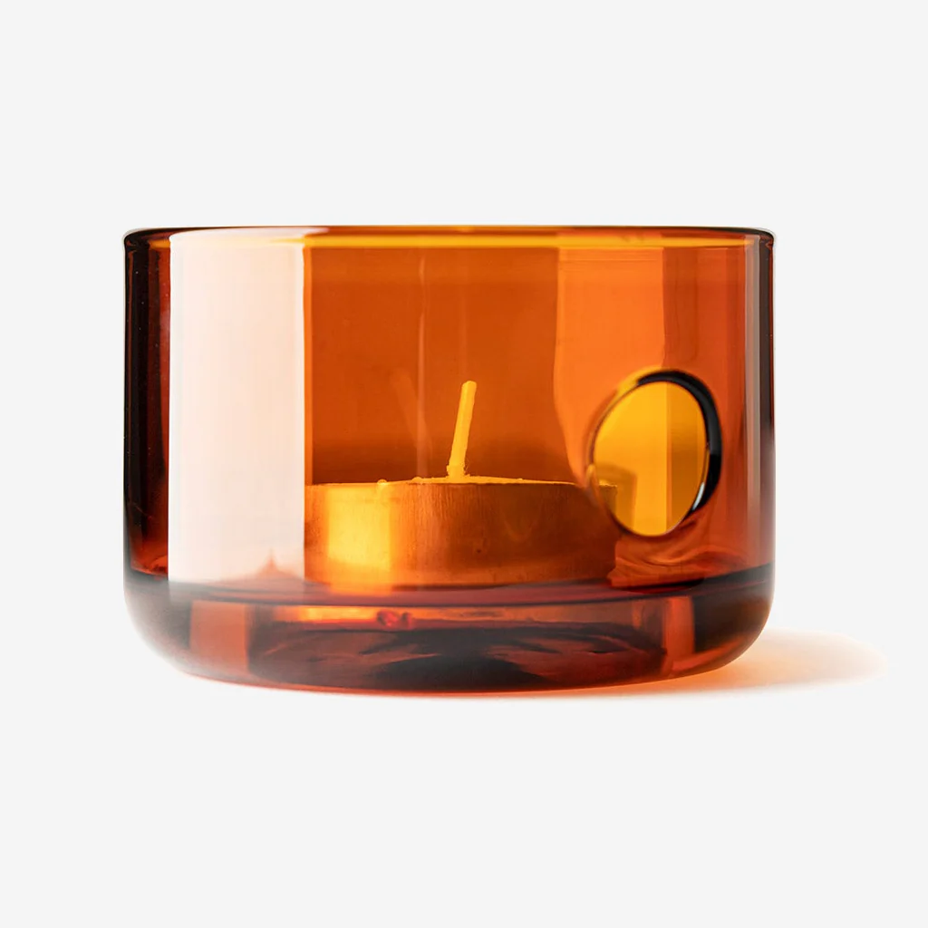 Studio Milligram Glass Oil Burner Amber - Image 5