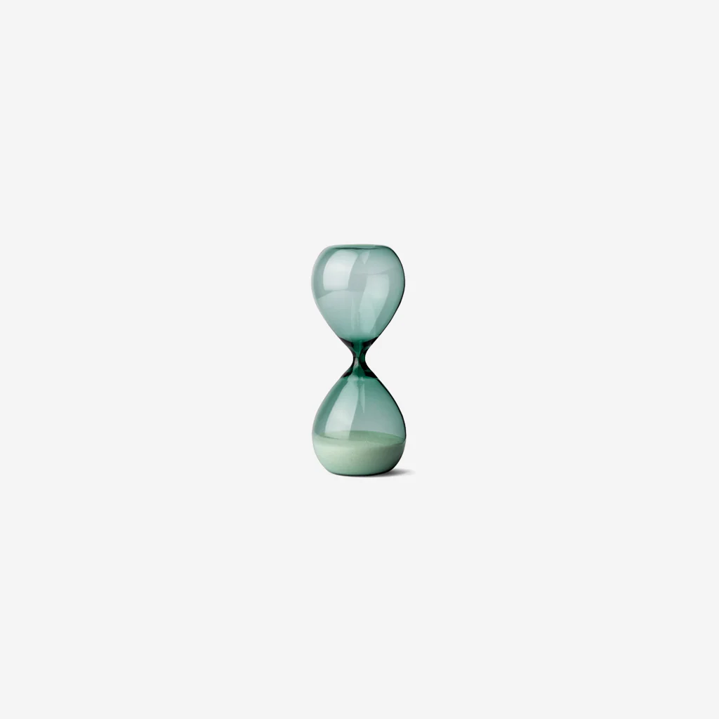 Studio Milligram Hourglass Teal 15min