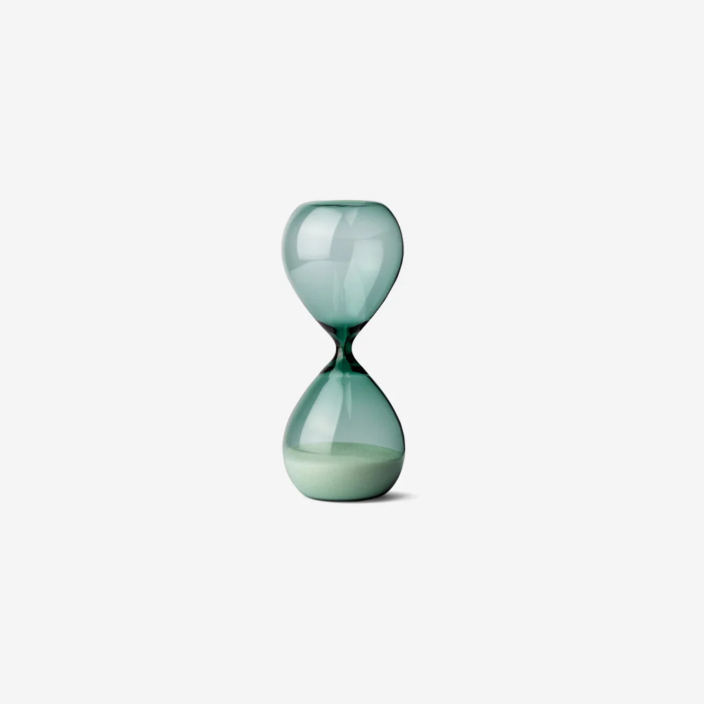 Studio Milligram Hourglass Teal 30min