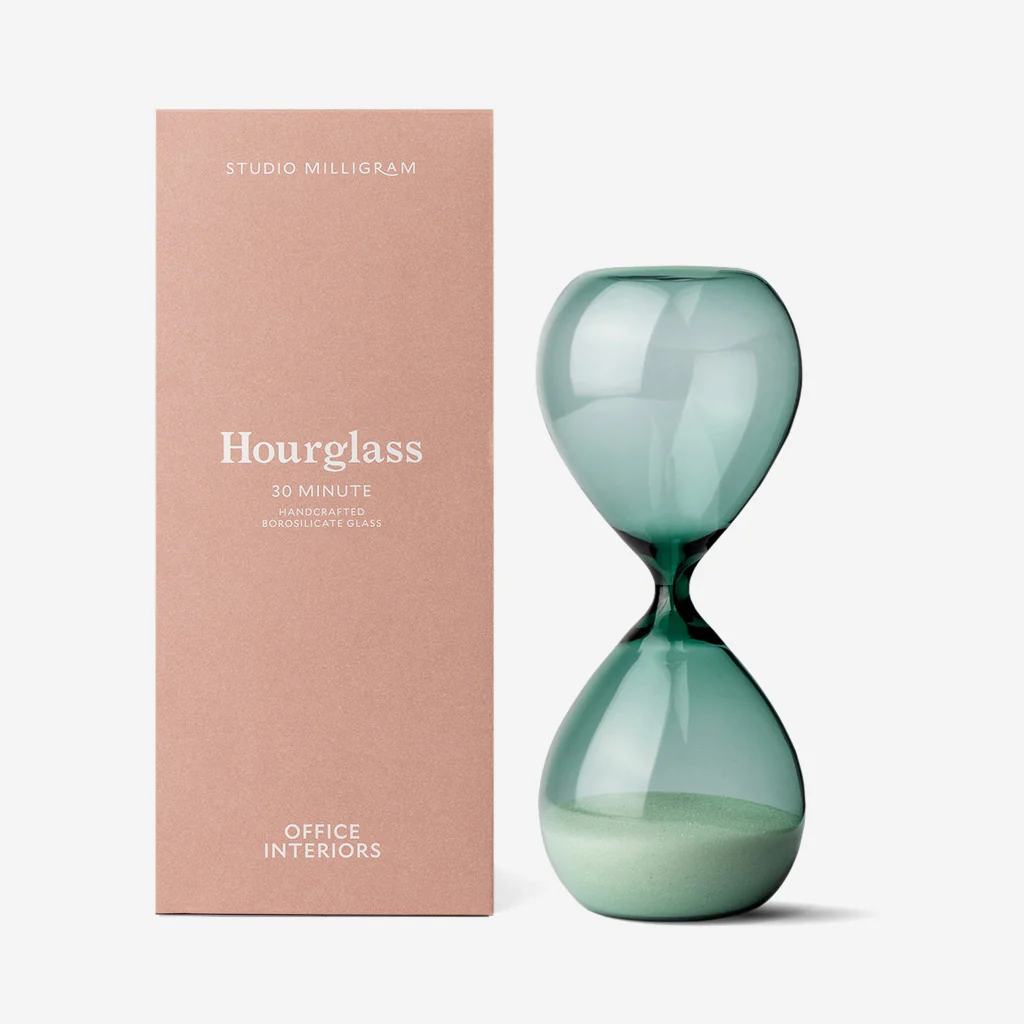 Studio Milligram Hourglass Teal 30min - Image 2