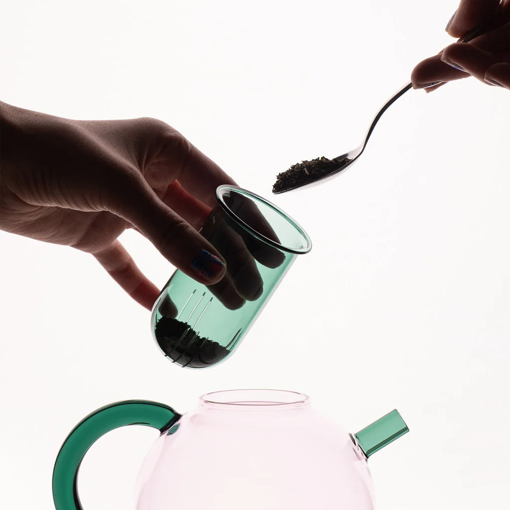 Studio Milligram Tea Brewer Teal Pink - Image 5