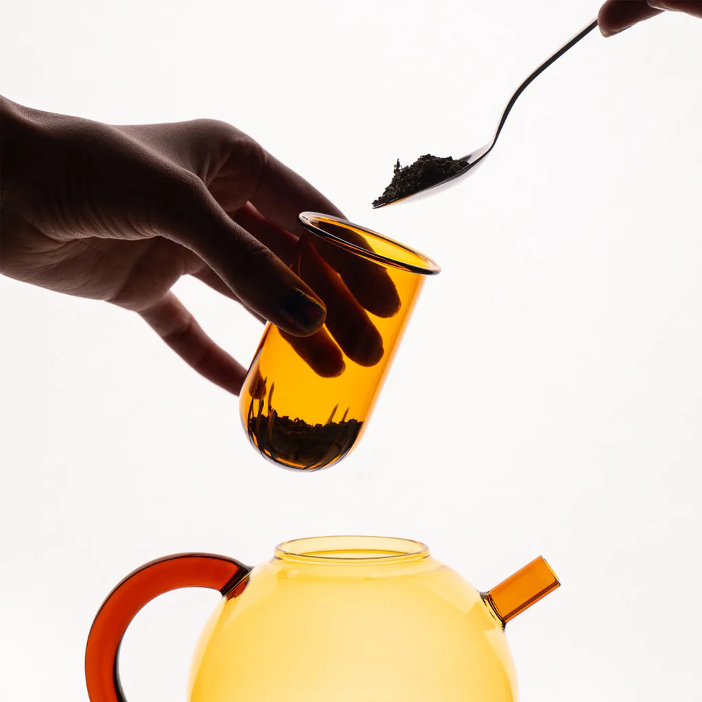 Studio Milligram Tea Brewer Amber Yellow - Image 2