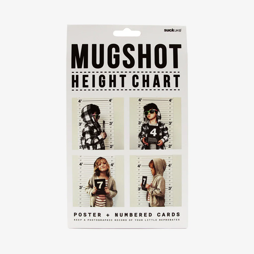 Suck UK Mugshot Height Chart - Image 5