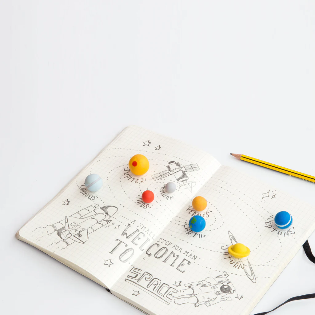 Suck UK Solar System Erasers - Image 4
