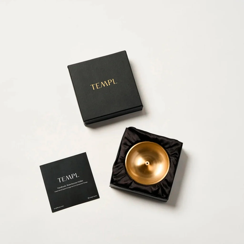 Templ Brass Incense Holder - Image 6