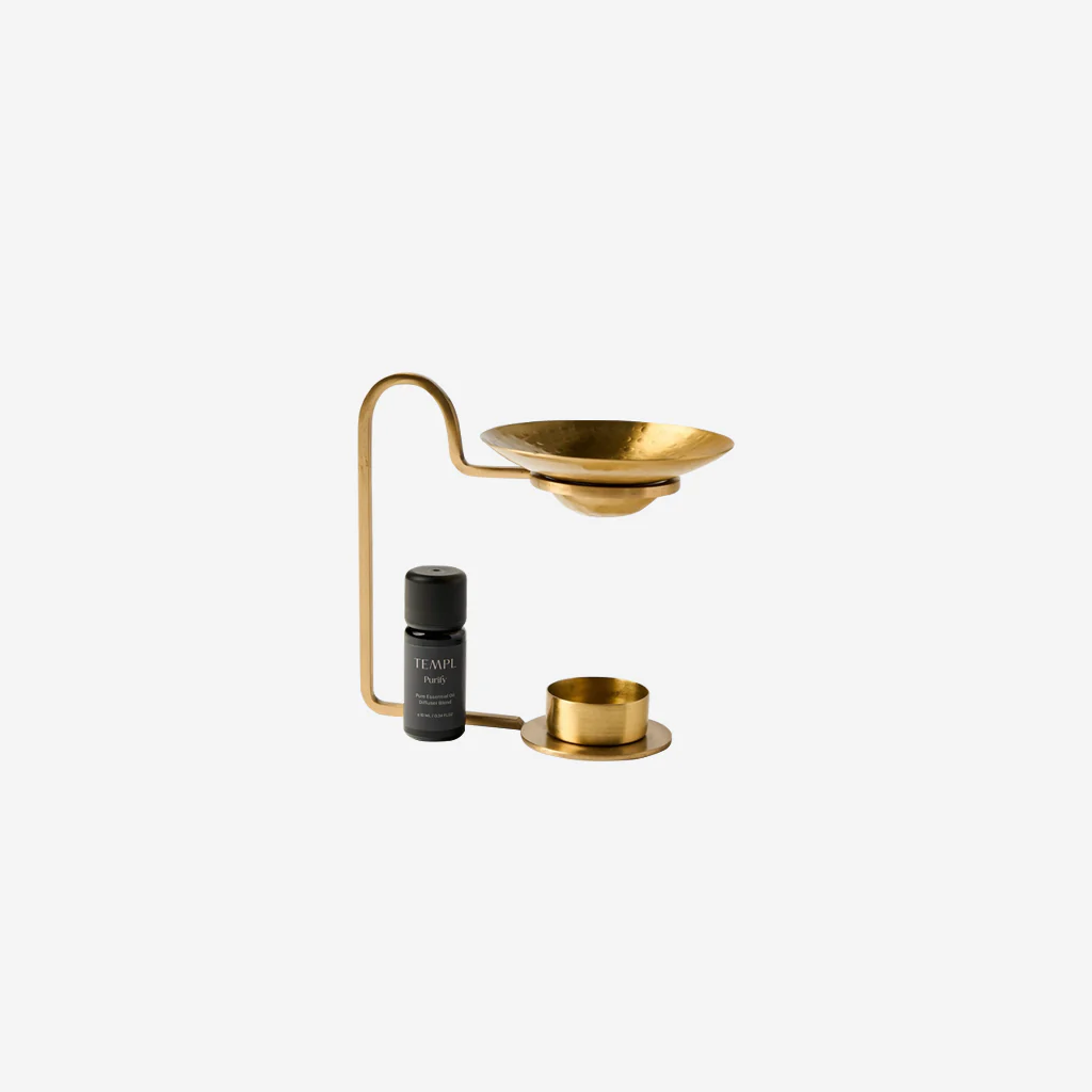 Templ Brass Oil Burner