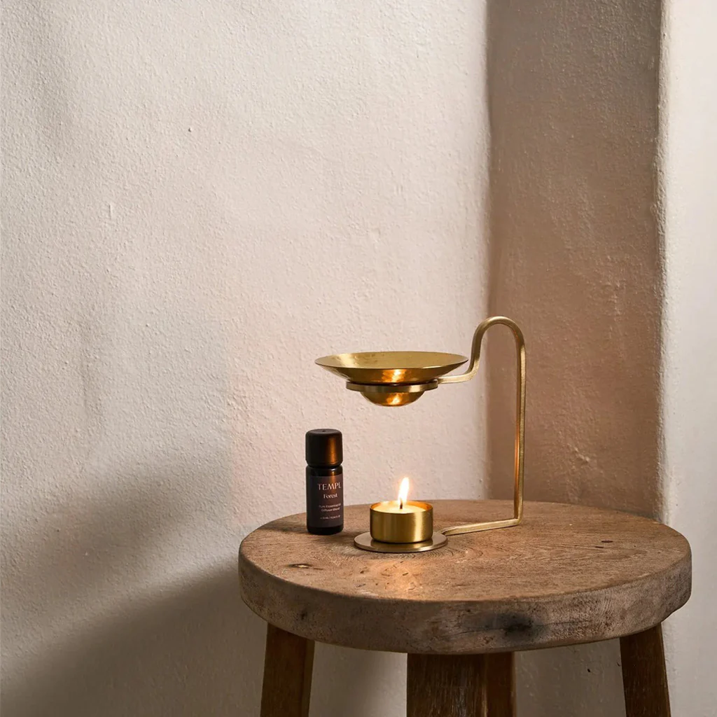 Templ Brass Oil Burner - Image 4