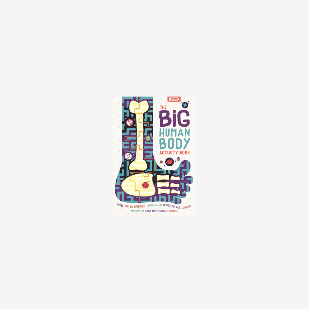 Children's Book : The Big Human Body Activity Book