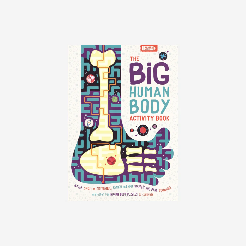 Children's Book : The Big Human Body Activity Book - Image 2