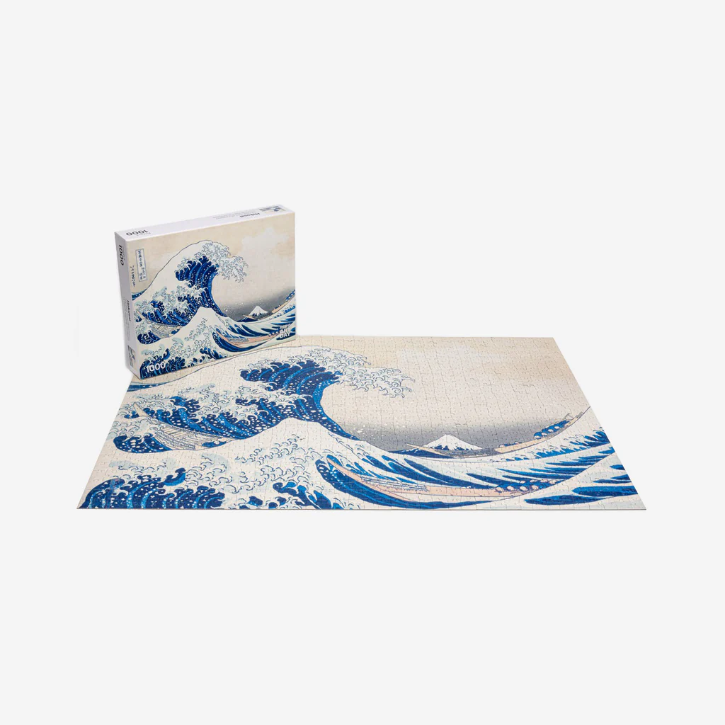 Today Is Art Day Hokusai The Great Wave 1000 Piece Jigsaw Puzzle - Image 4