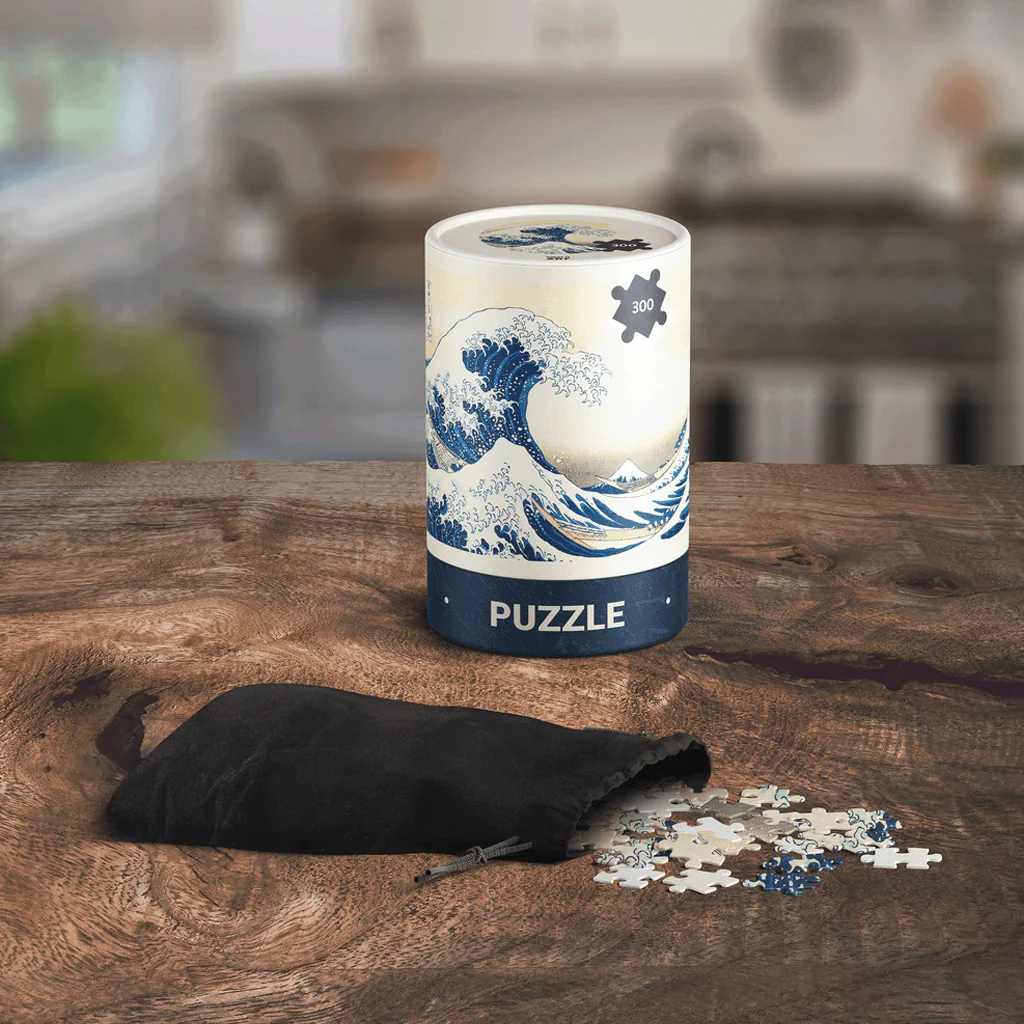 Today Is Art Day Hokusai The Great Wave 300 Piece Jigsaw Puzzle - Image 3