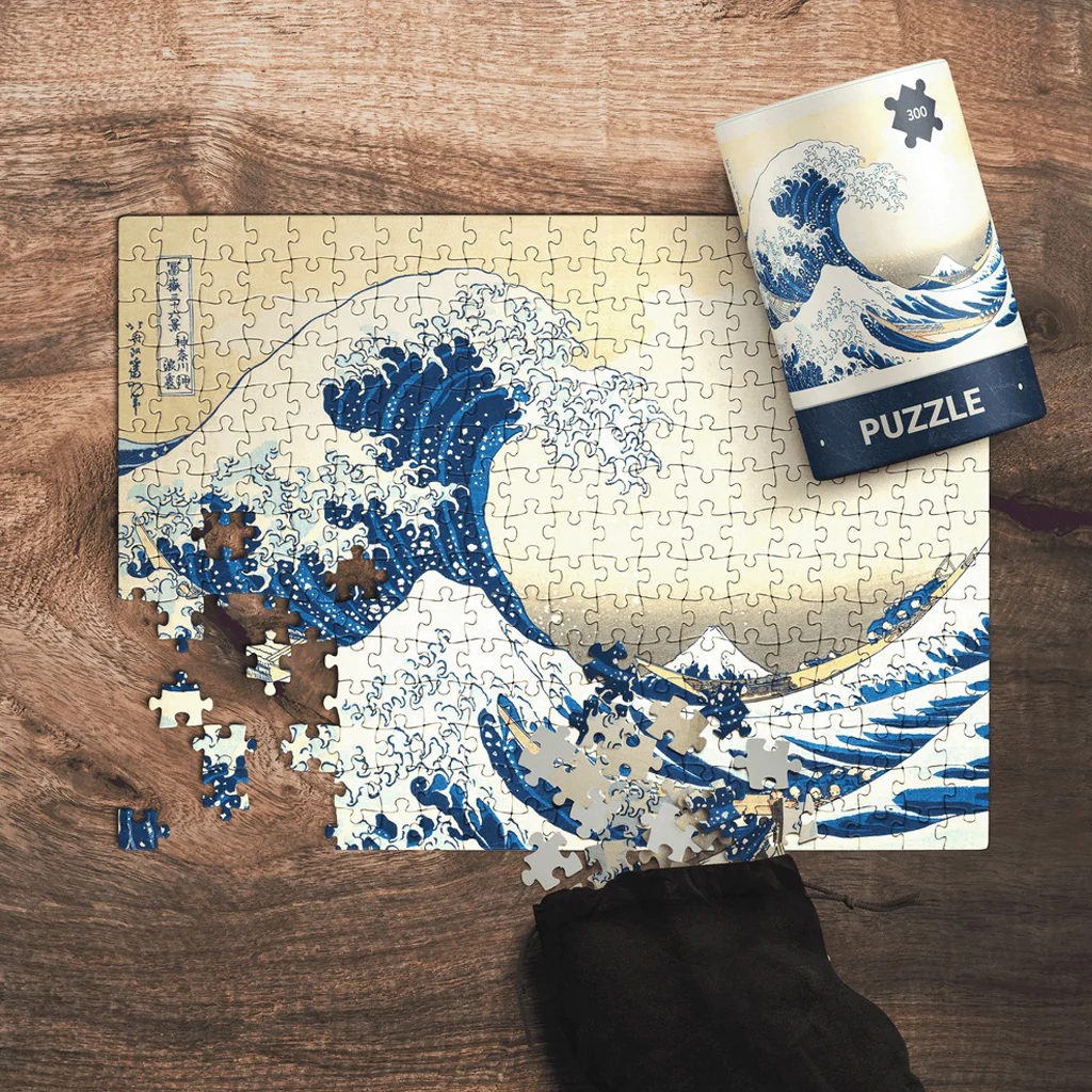 Today Is Art Day Hokusai The Great Wave 300 Piece Jigsaw Puzzle - Image 4