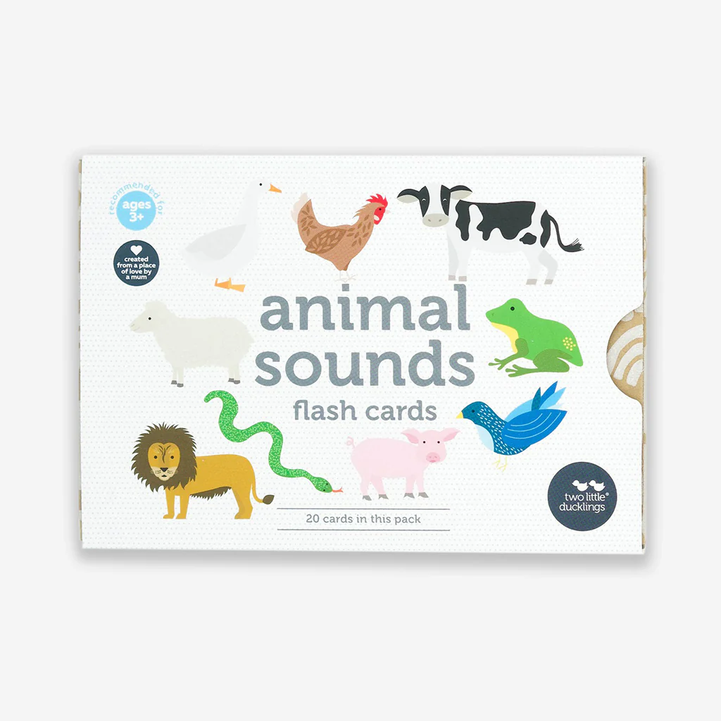 Two Little Ducklings Animal Sound Flash Cards - Image 3