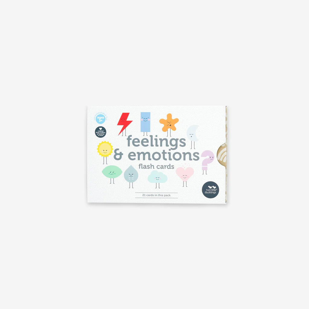 Two Little Ducklings Feelings and Emotions Flash Cards