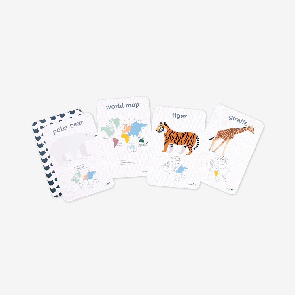 Two Little Ducklings World Animals Flash Cards - Image 2
