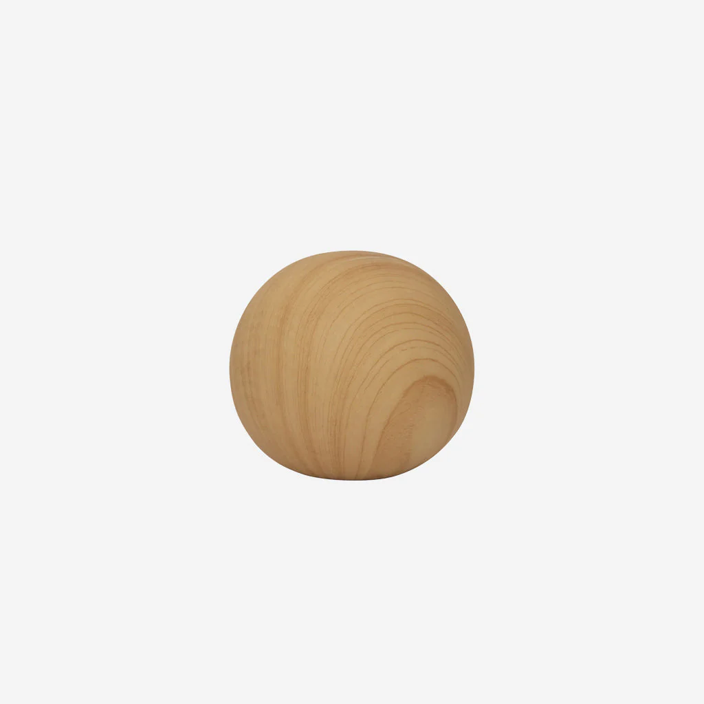 Urban Nature Culture Decorative Ball Dolomite Wood