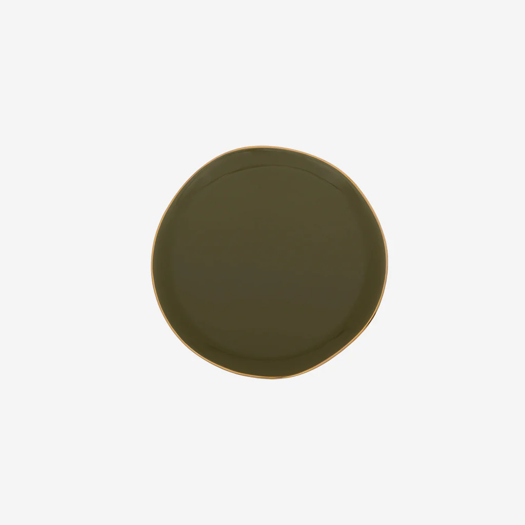 Urban Nature Culture Good Morning Plate Fern Green 17cm