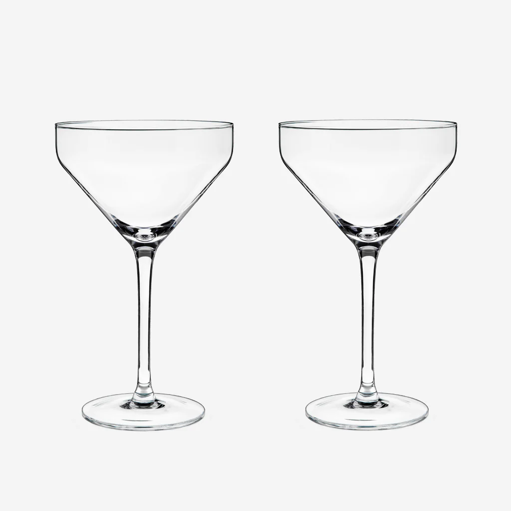 Viski Angled Martini Glasses - Image 3