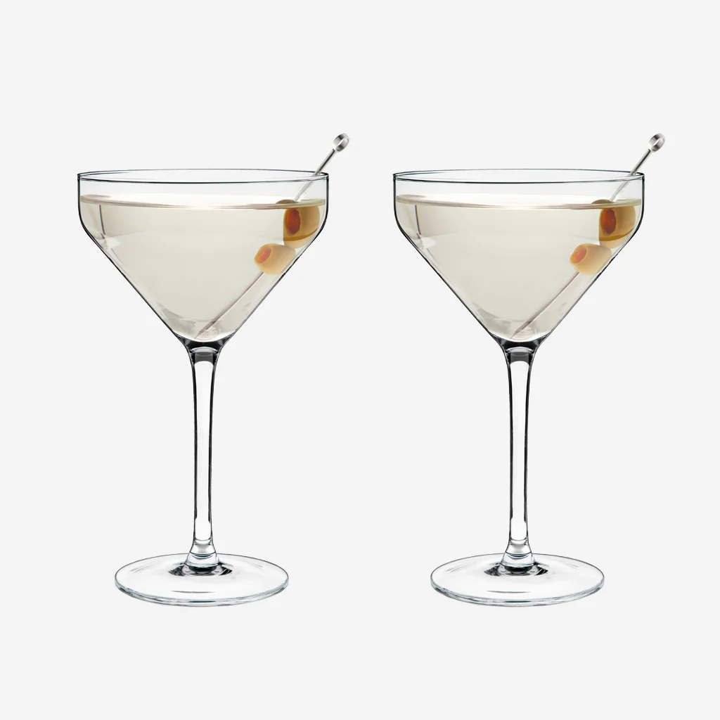 Viski Angled Martini Glasses - Image 4
