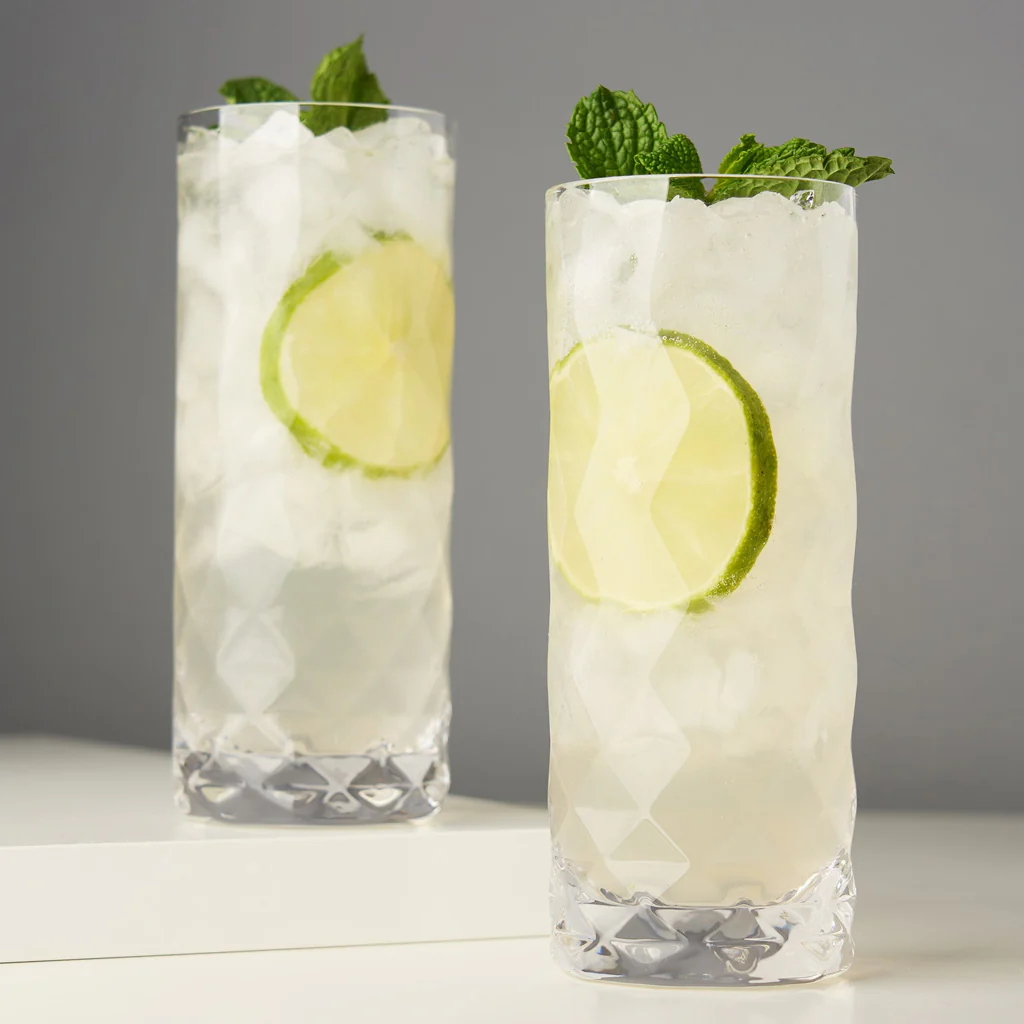 Viski Gem Crystal Highball Glasses - Image 2