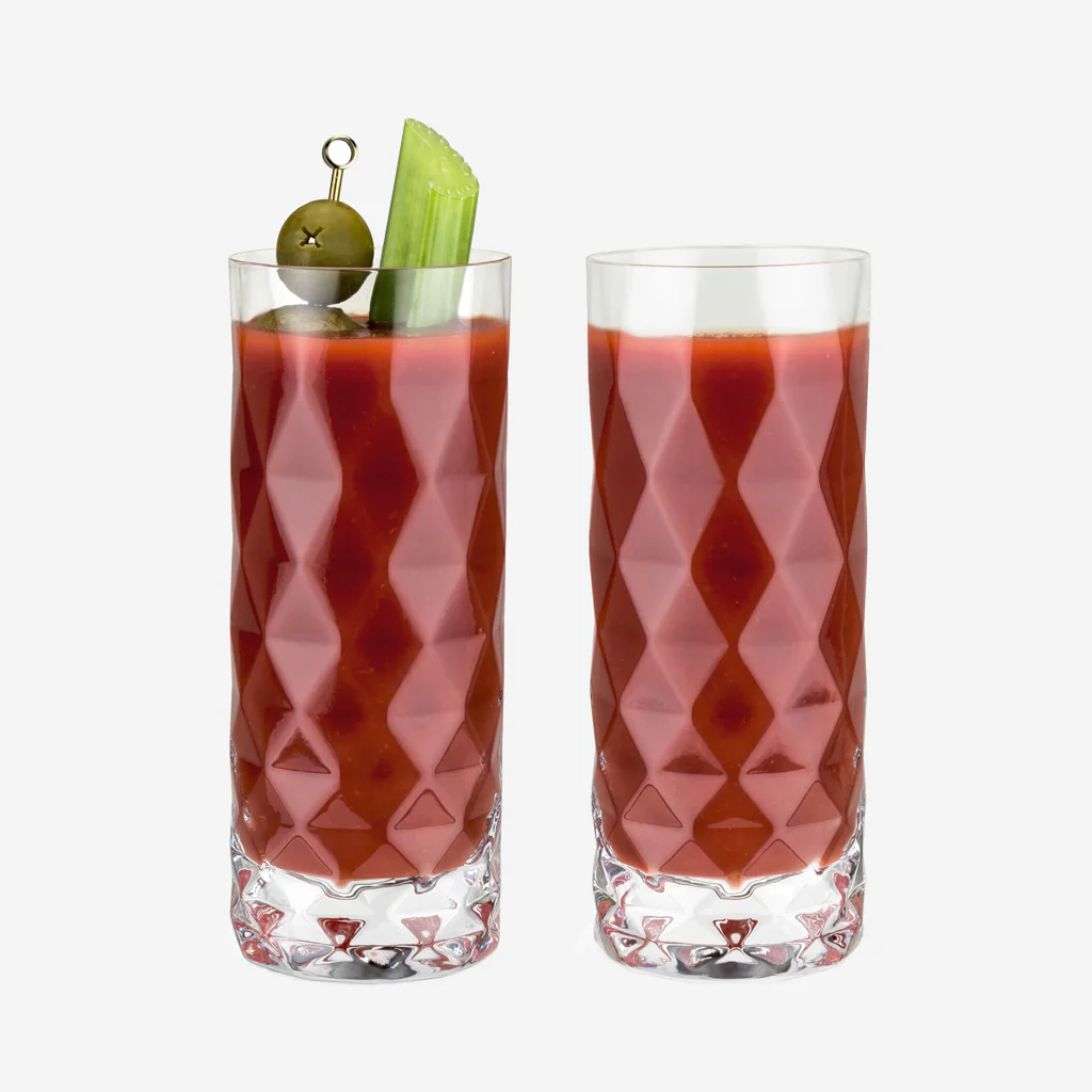 Viski Gem Crystal Highball Glasses - Image 4