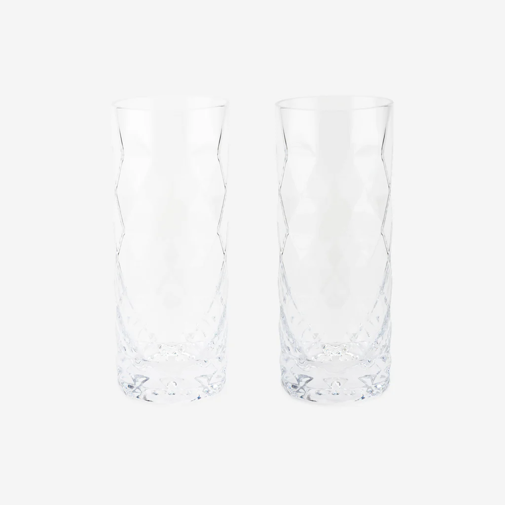 Viski Gem Crystal Highball Glasses - Image 6