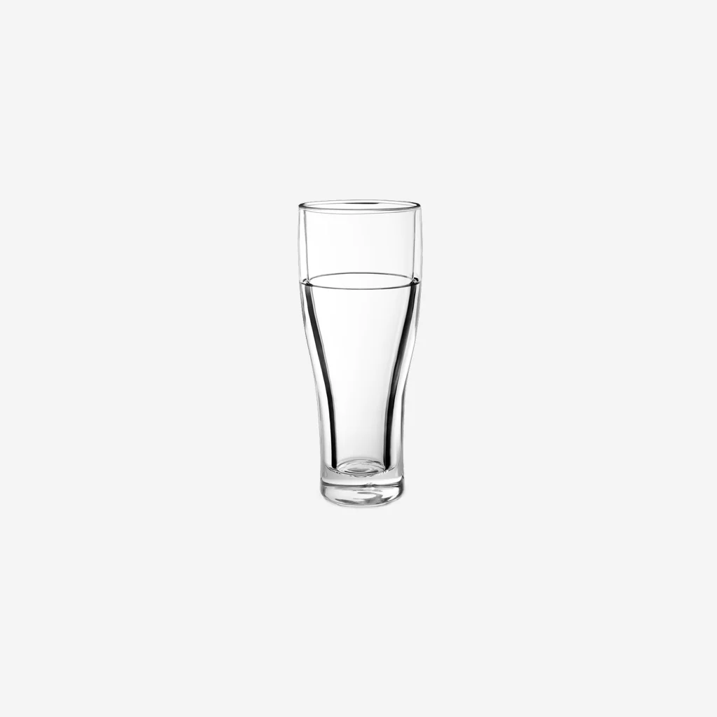 Viski Glacier Double Walled Chilled Beer Glass