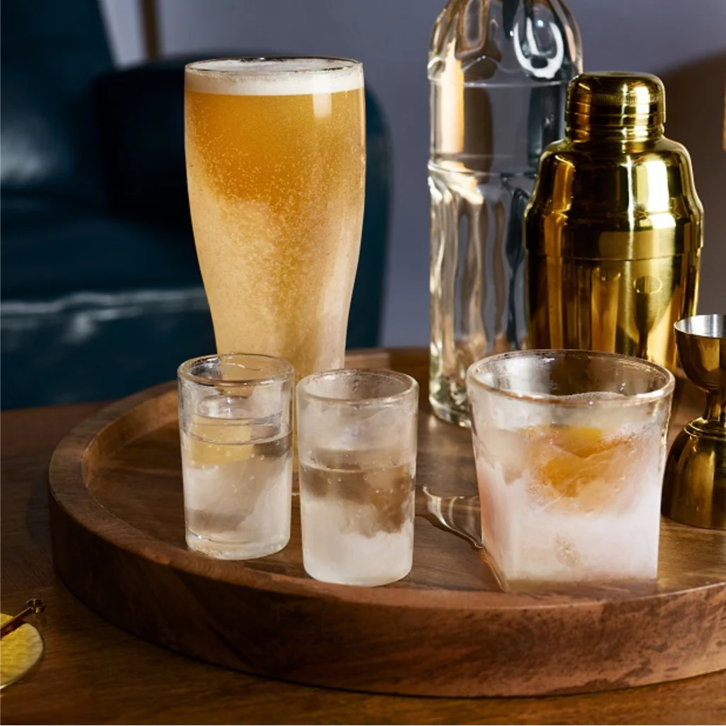 Viski Glacier Double Walled Chilled Beer Glass - Image 2