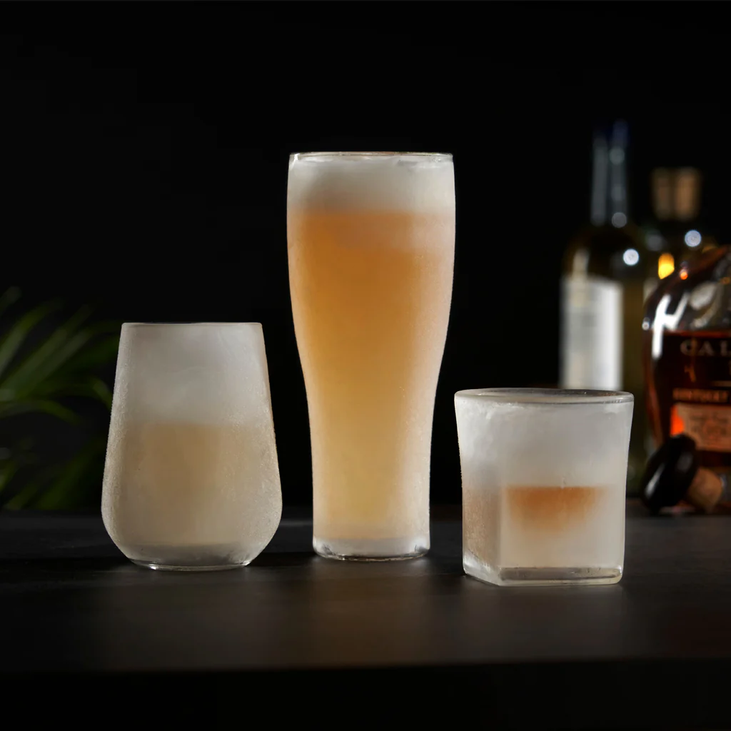 Viski Glacier Double Walled Chilled Beer Glass - Image 3
