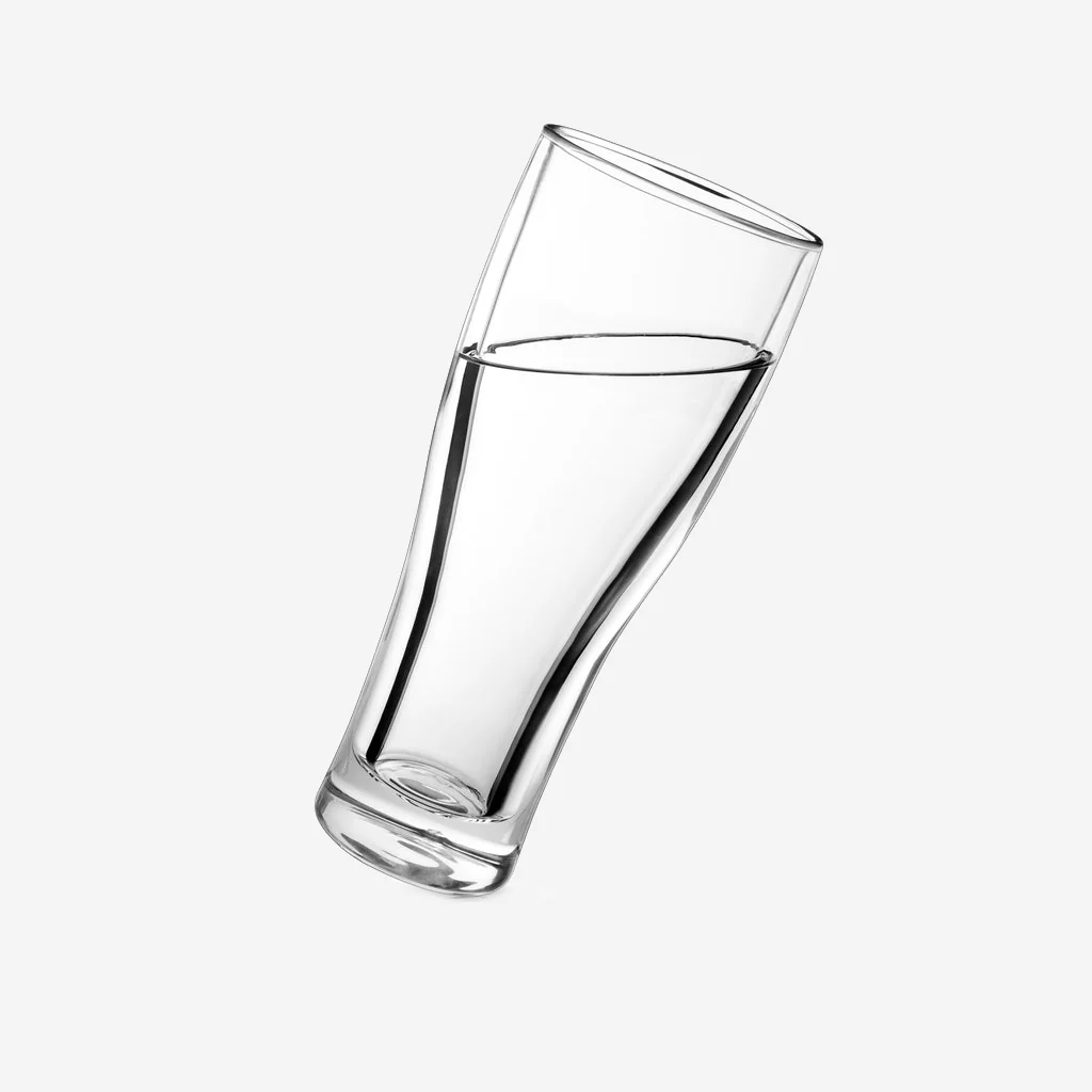 Viski Glacier Double Walled Chilled Beer Glass - Image 6