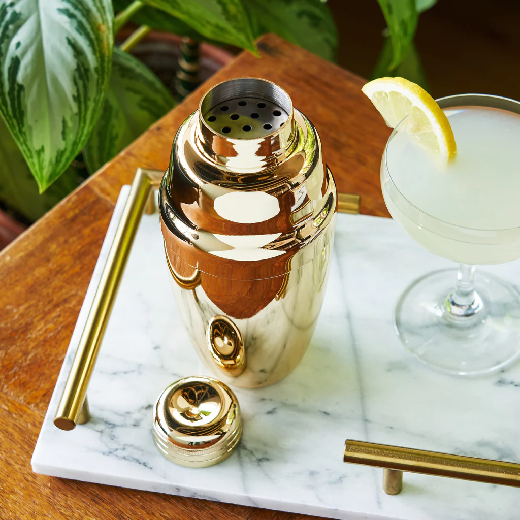 Viski Gold Heavyweight Cocktail Shaker - Image 3