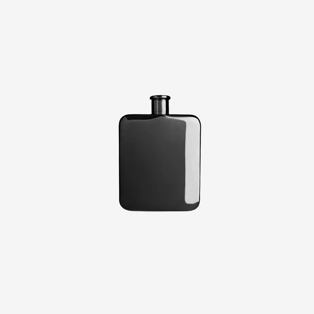 Viski Gunmetal Black Flask