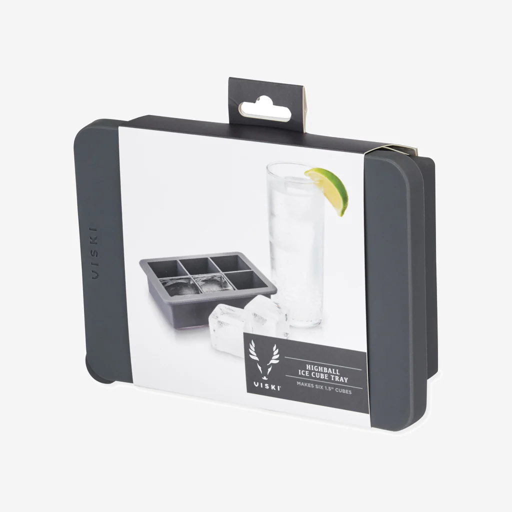 Viski Highball Ice Cube Tray with Lid - Image 8