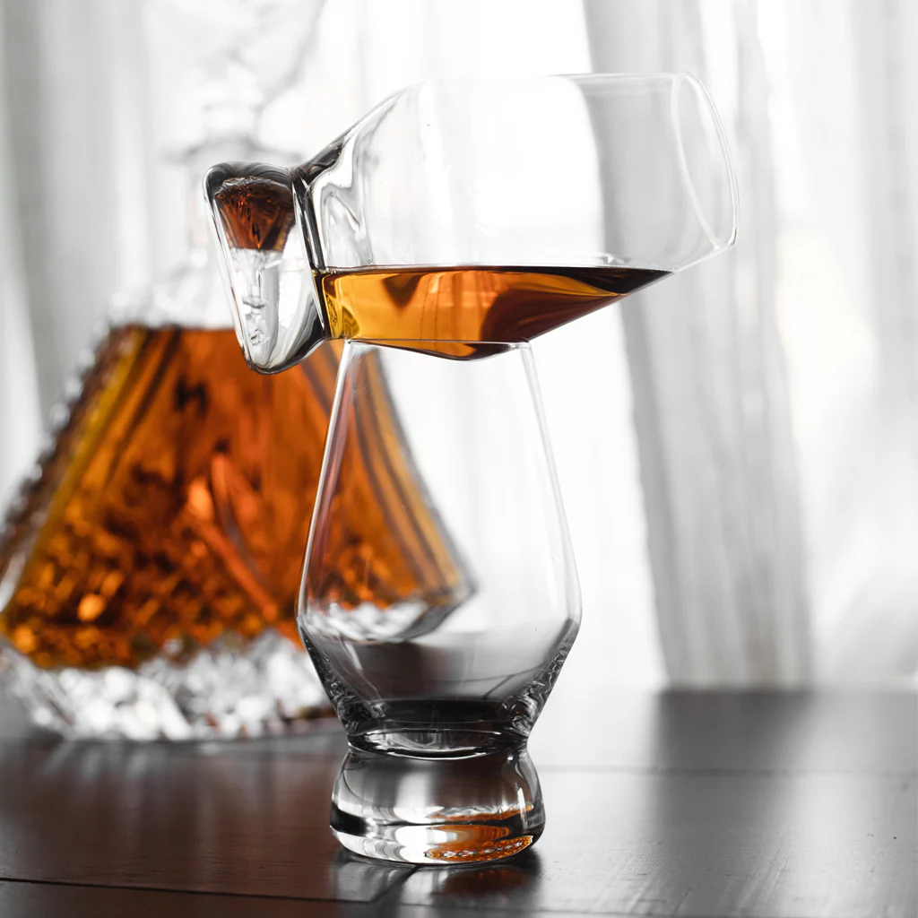 Viski Raye Heavy Base Scotch Glasses - Image 3