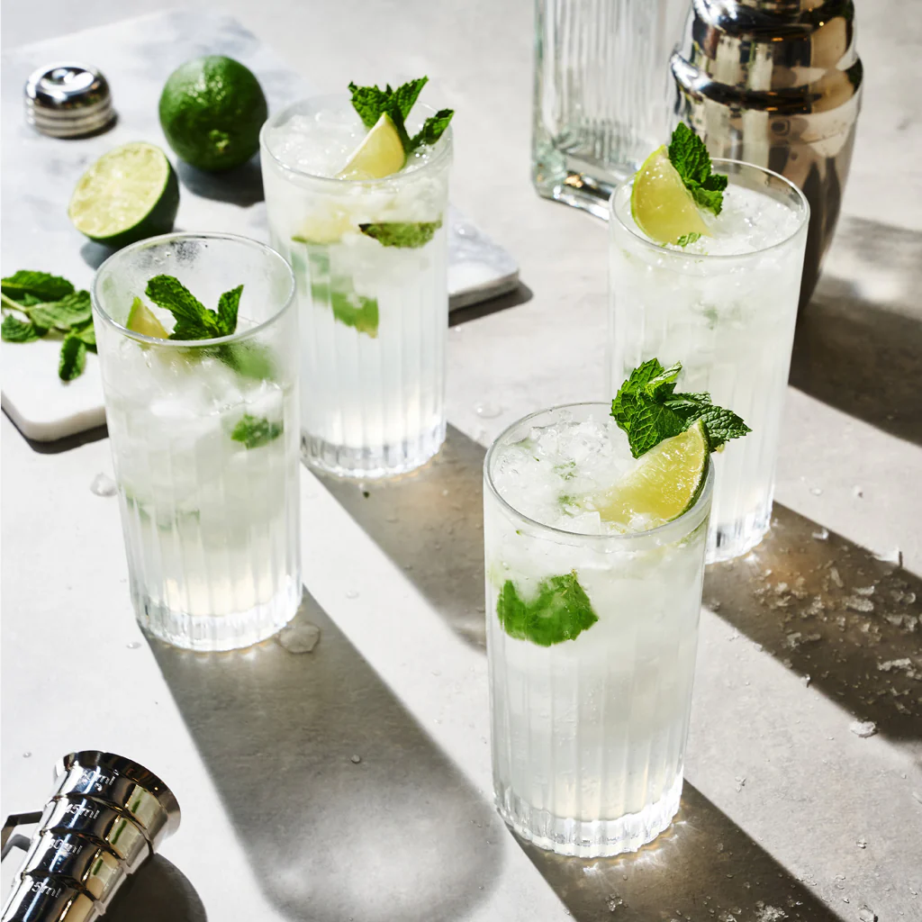 Viski Reserve Milo Crystal Highball Glasses - Image 2