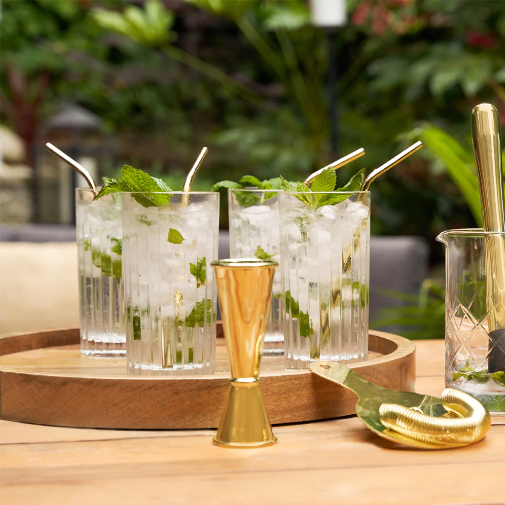 Viski Reserve Milo Crystal Highball Glasses - Image 3