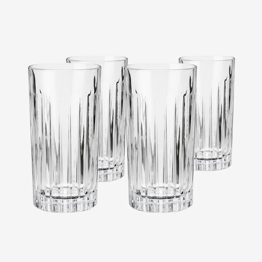 Viski Reserve Milo Crystal Highball Glasses - Image 5