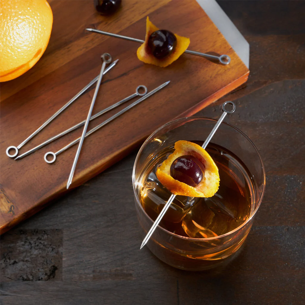 Viski Stainless Steel Cocktail Picks - Image 2