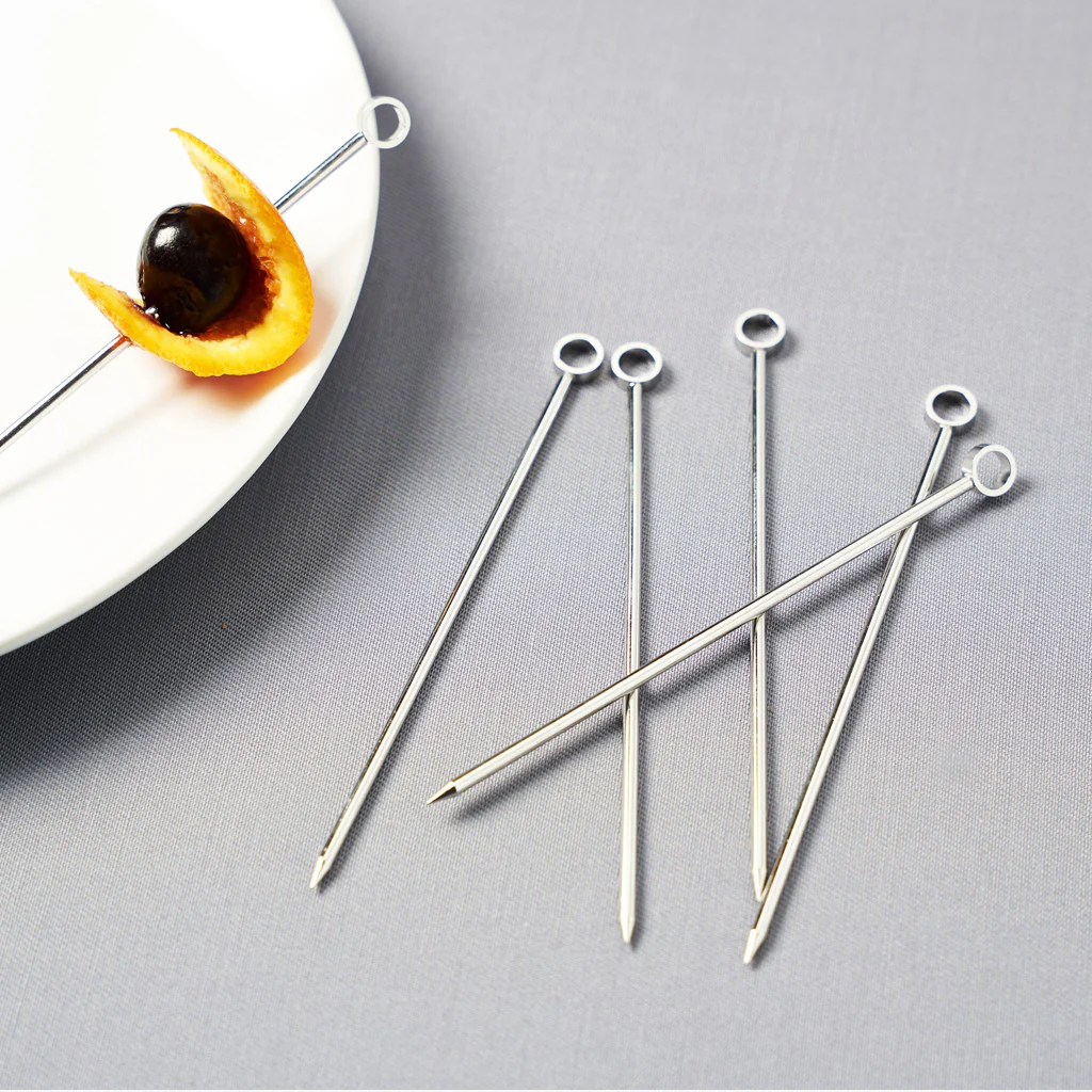 Viski Stainless Steel Cocktail Picks - Image 3