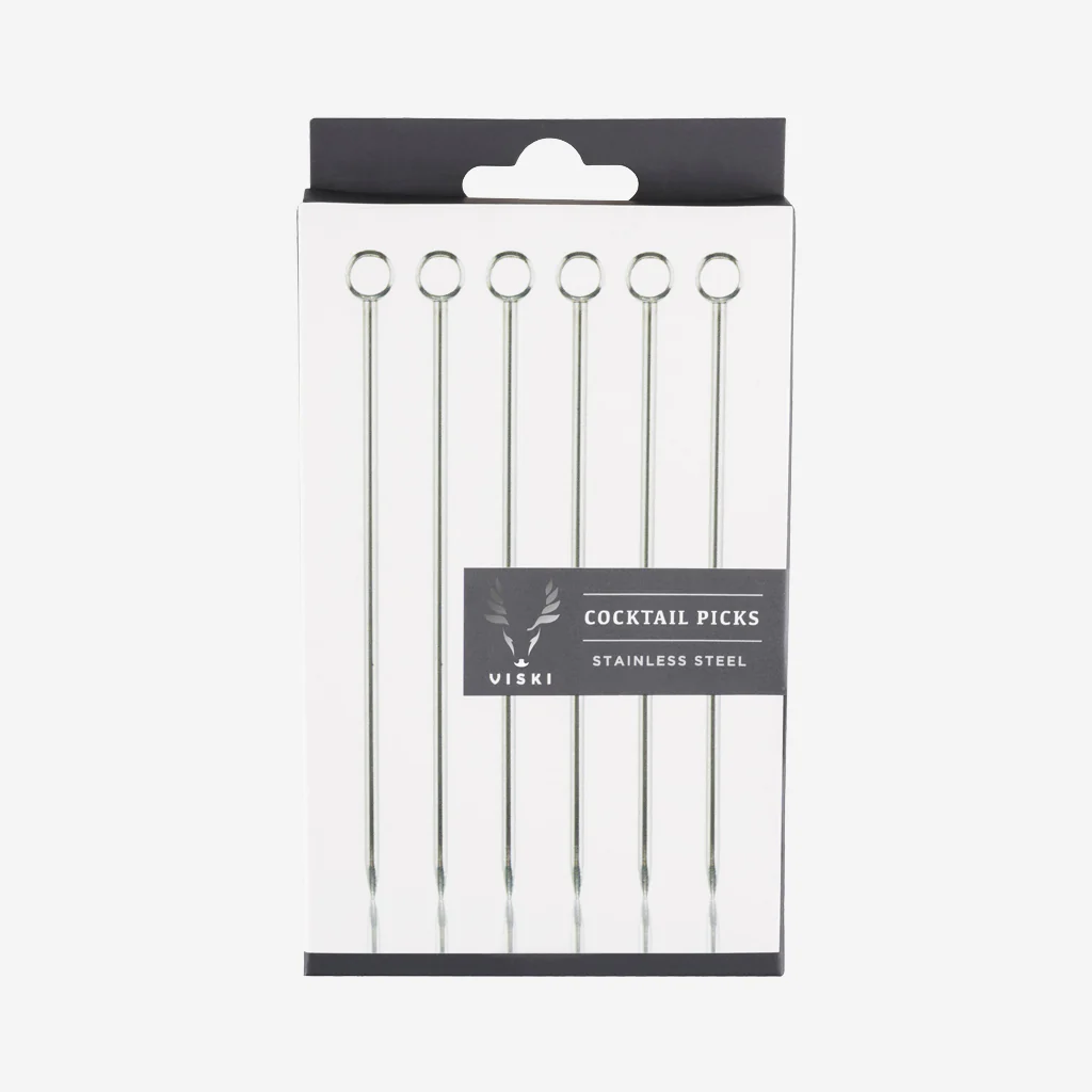 Viski Stainless Steel Cocktail Picks - Image 5