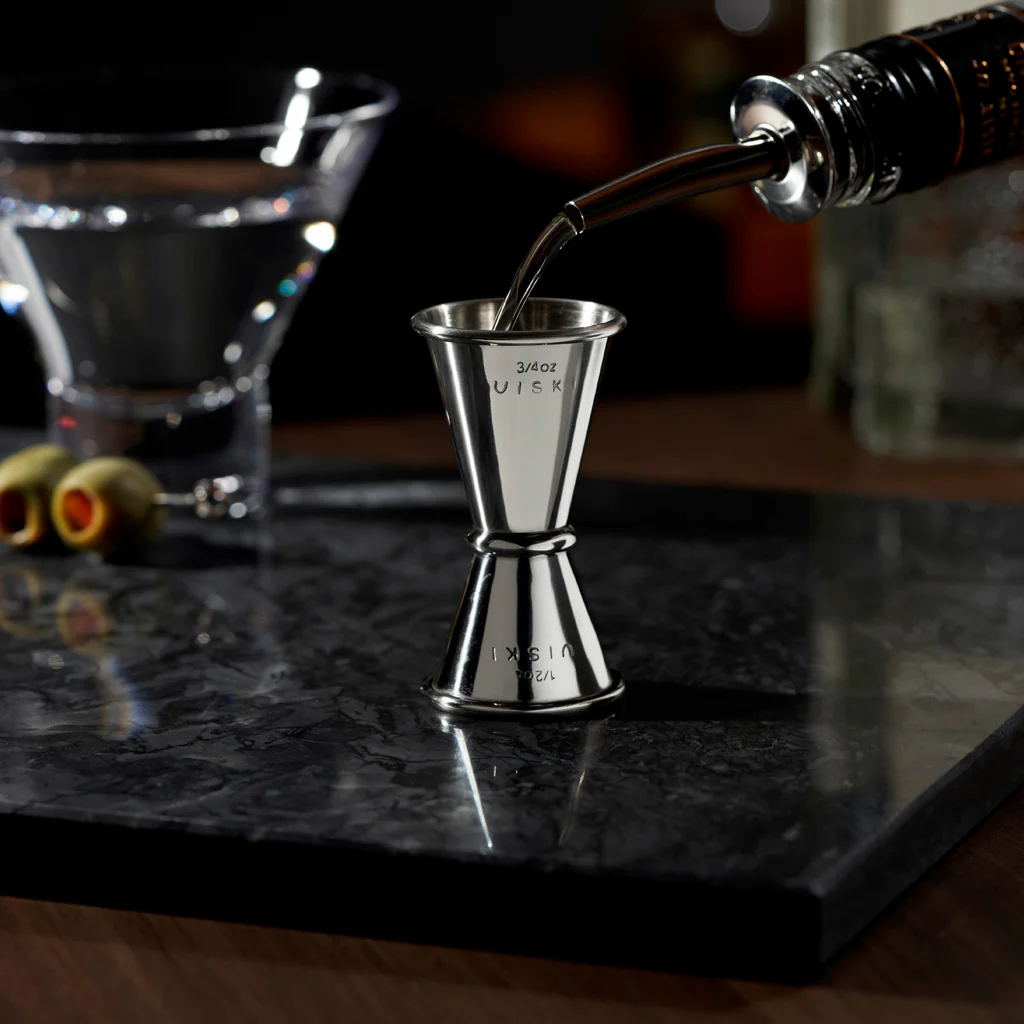 Viski Stainless Steel Makoto Jigger Japanese Style Small - Image 2