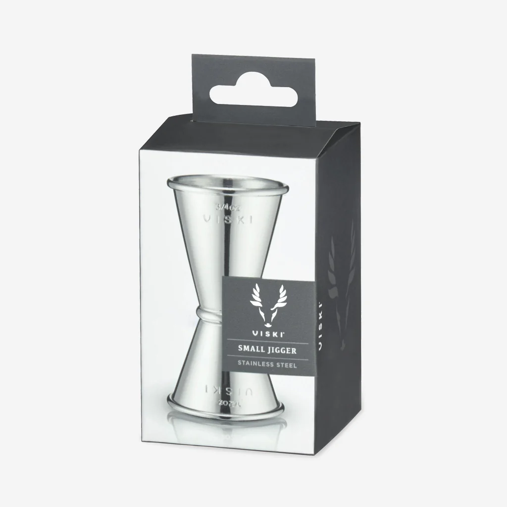 Viski Stainless Steel Makoto Jigger Japanese Style Small - Image 4
