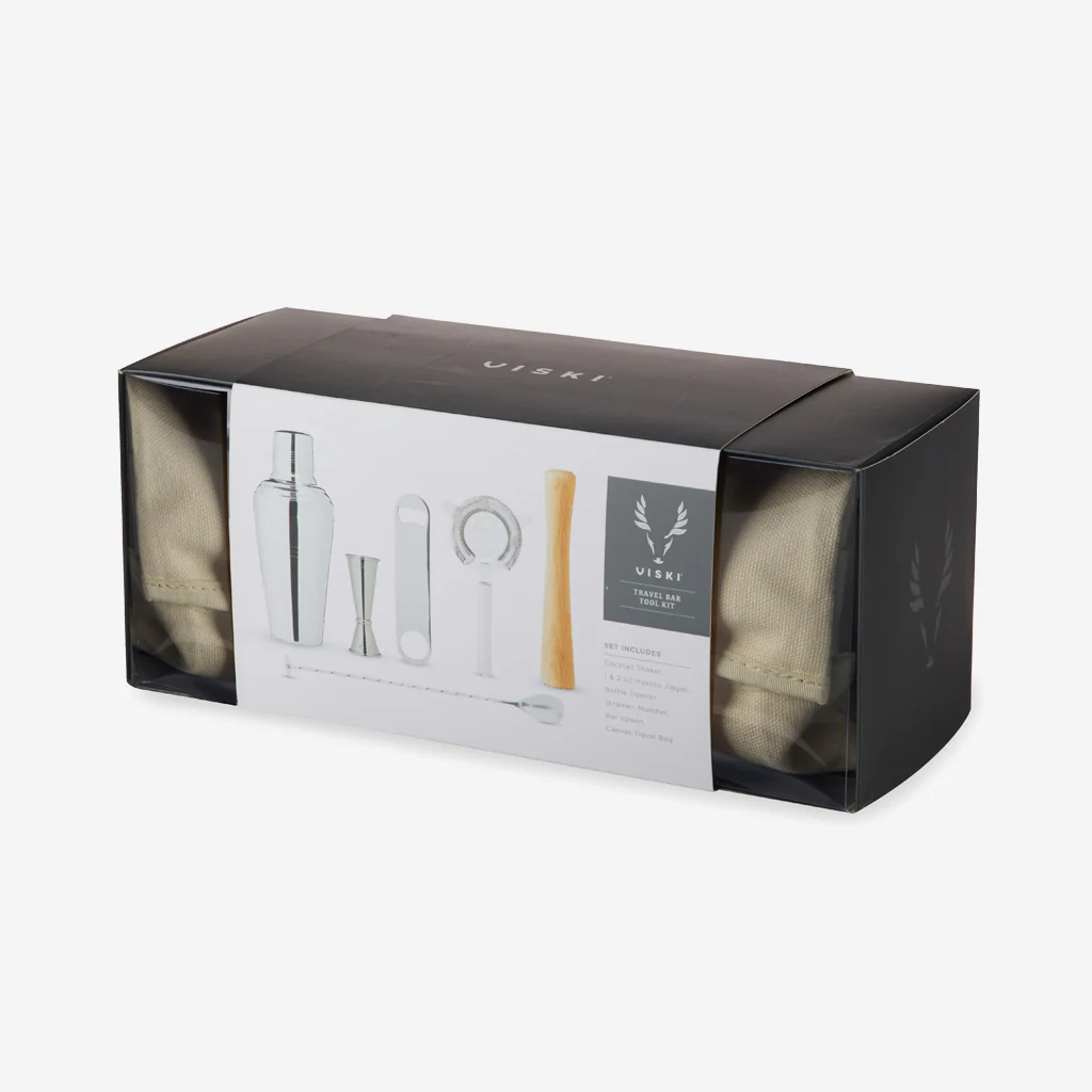 Viski Travel Cocktail Bar Tool Kit - Image 5