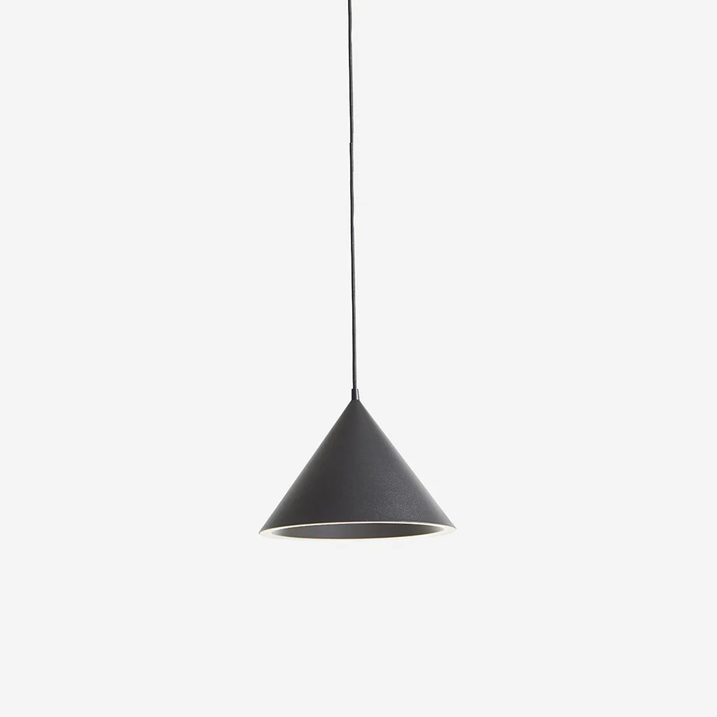 Woud Annular Pendant Black
