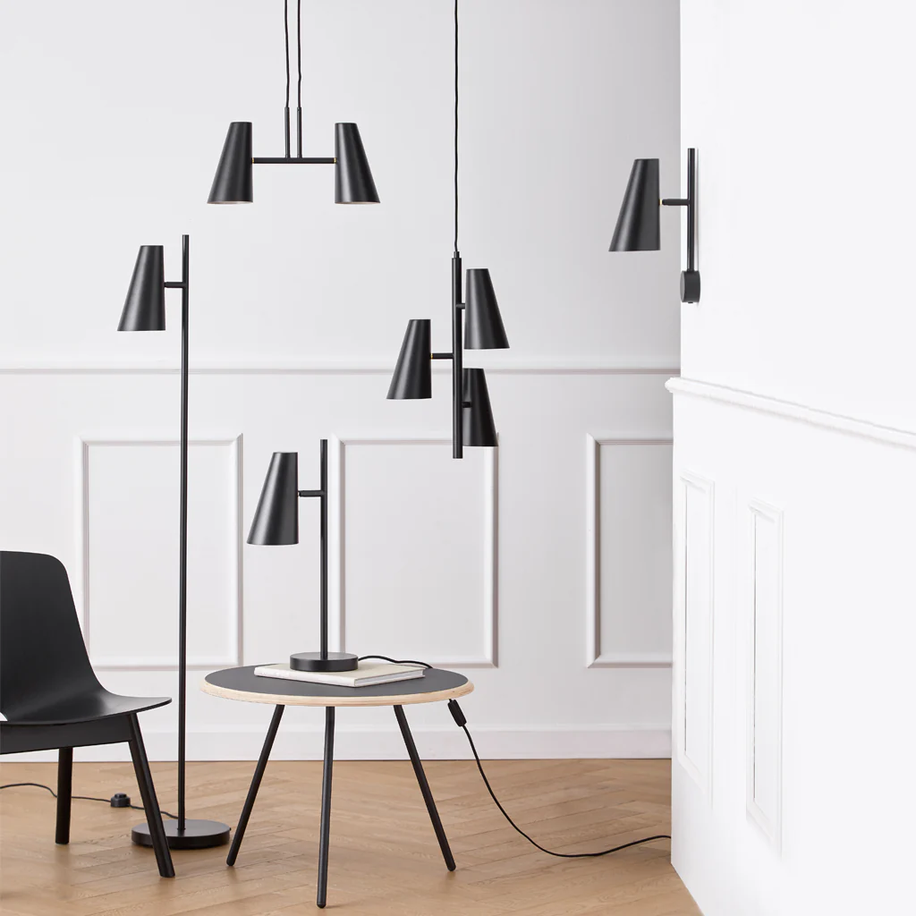 Woud Cono Floor Lamp Black - Image 5
