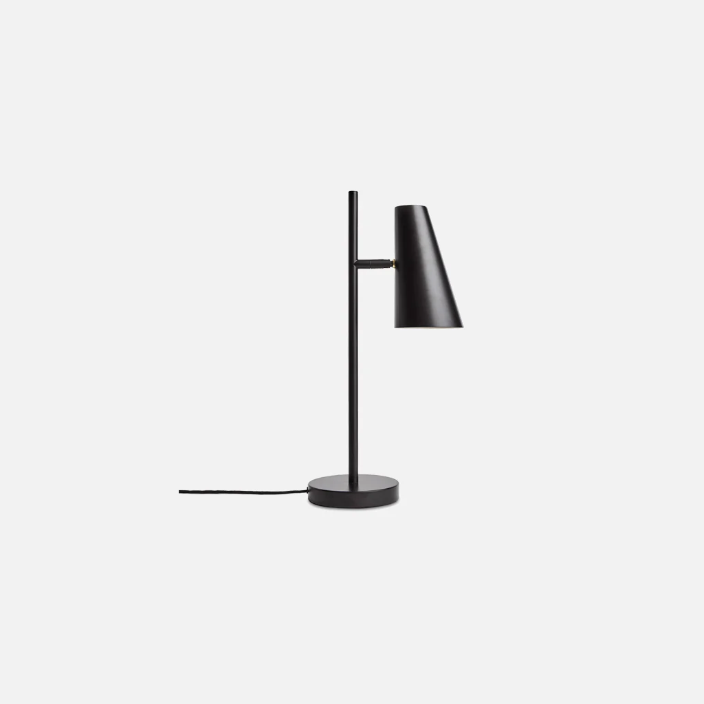 Woud Cono Table Lamp Black