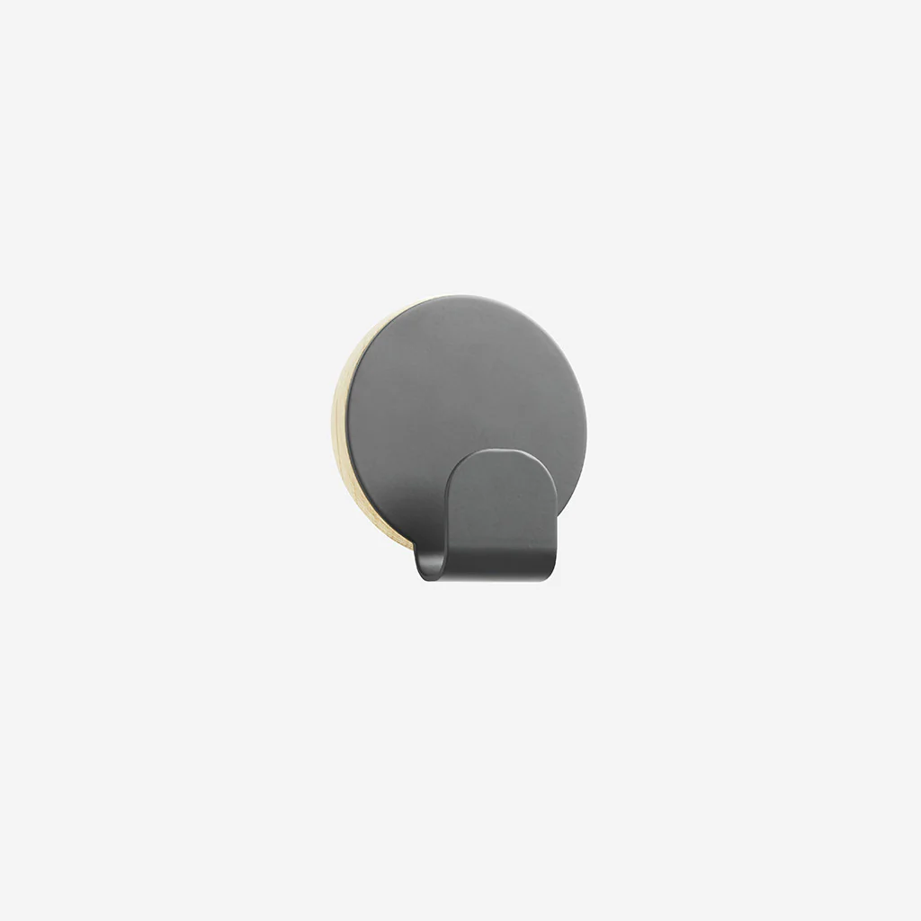 Woud Haak Wall Hook Grey - Image 3