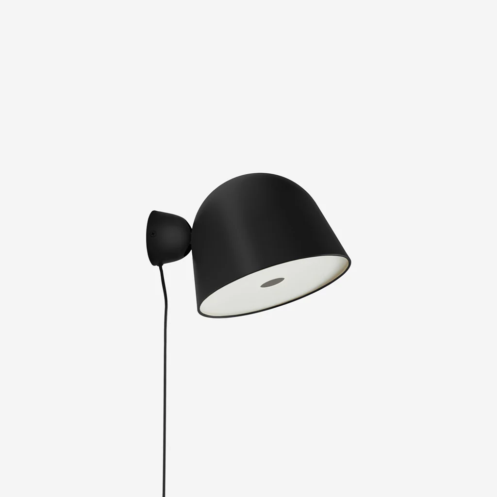 Woud Kuppi Wall Lamp Black