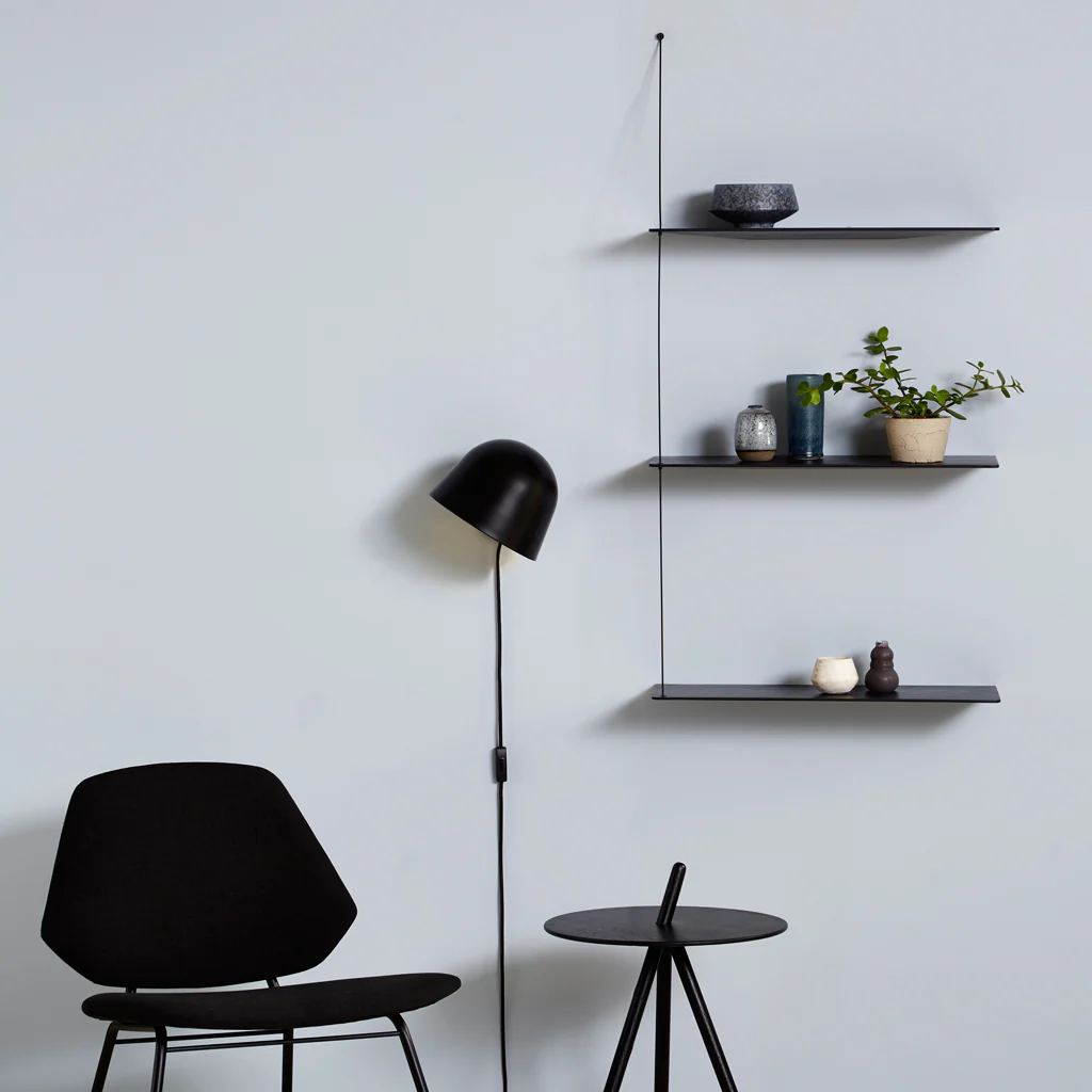 Woud Kuppi Wall Lamp Black - Image 3