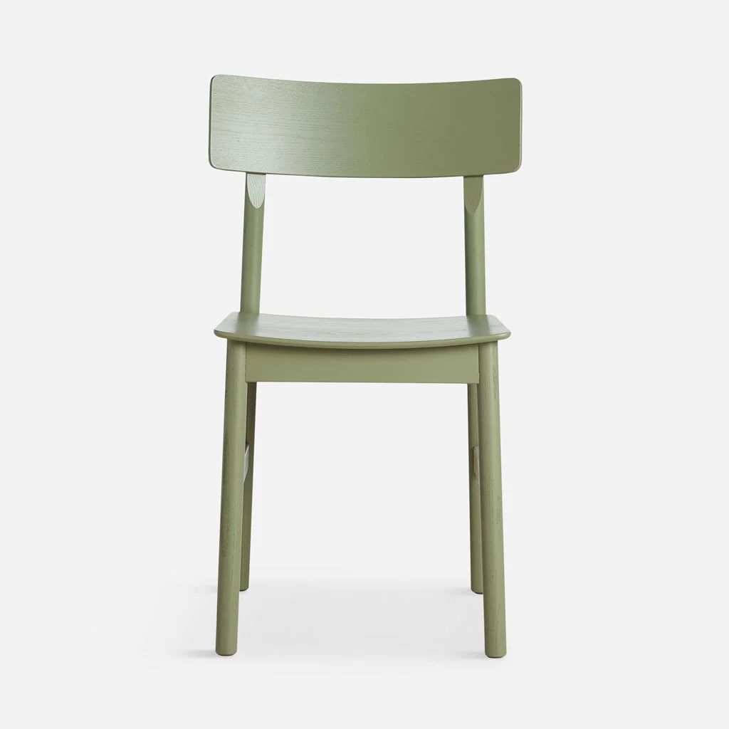 Woud Pause Dining Chair Olive Green - Ex Display - Image 3